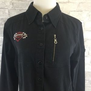 Harley Davidson Women’s Size Large Black